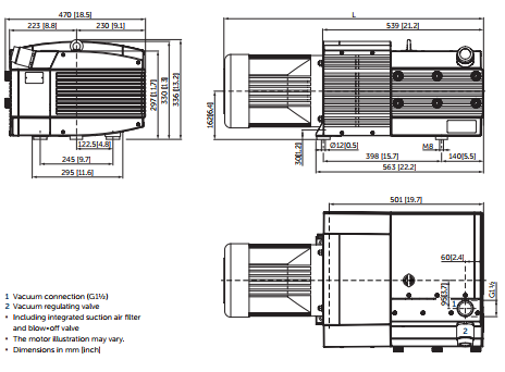 Bom chan khong vong kho KVT3.100