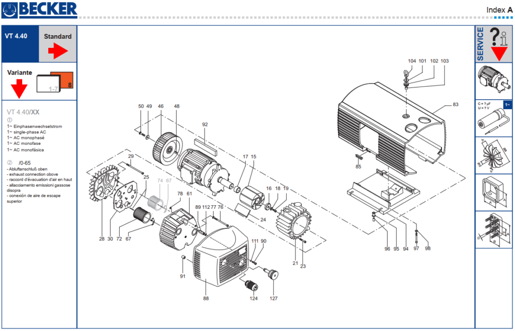 Bom chan khong vong kho VT4.40