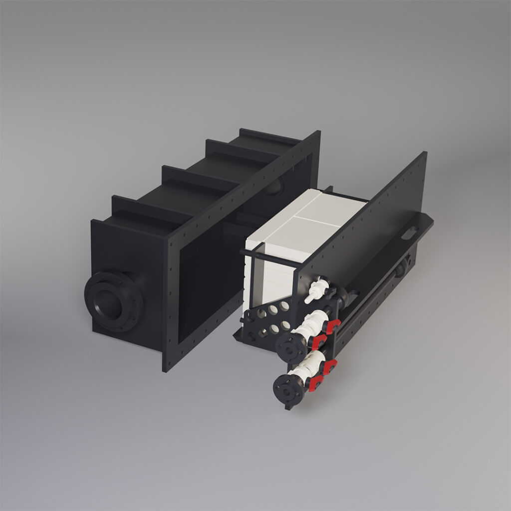 Bo trao doi nhiet bang nhua biogas