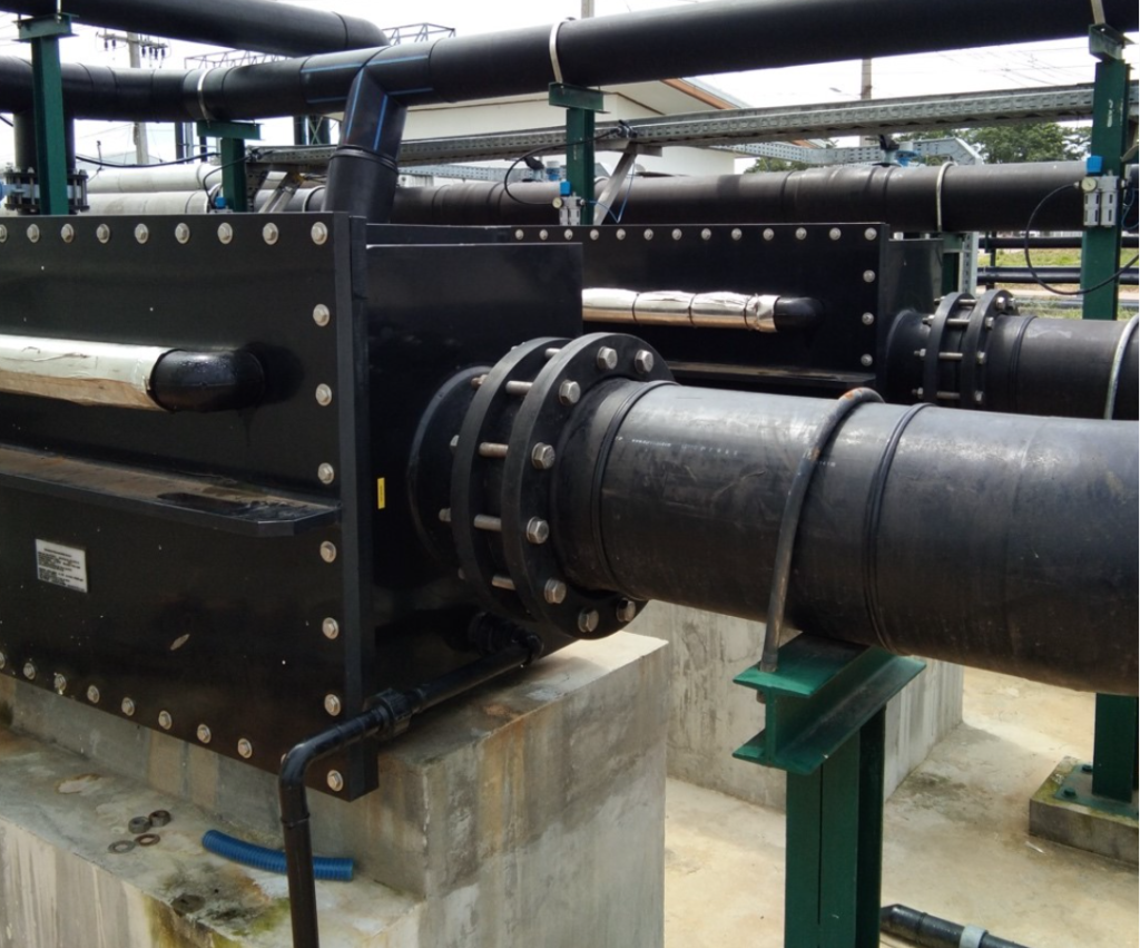 Bo trao doi nhiet bang nhua biogas