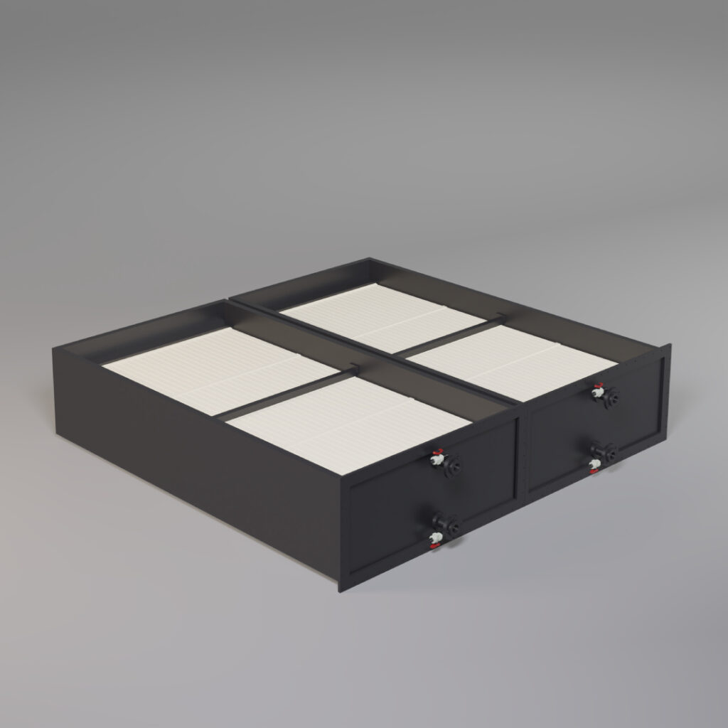 Bo trao doi nhiet khi gas thiet ke thang