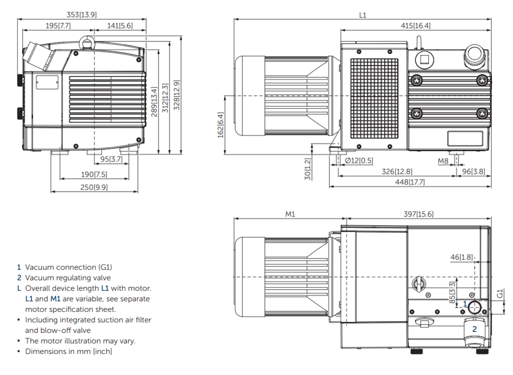 Bom chan khong vong kho kvx3.60