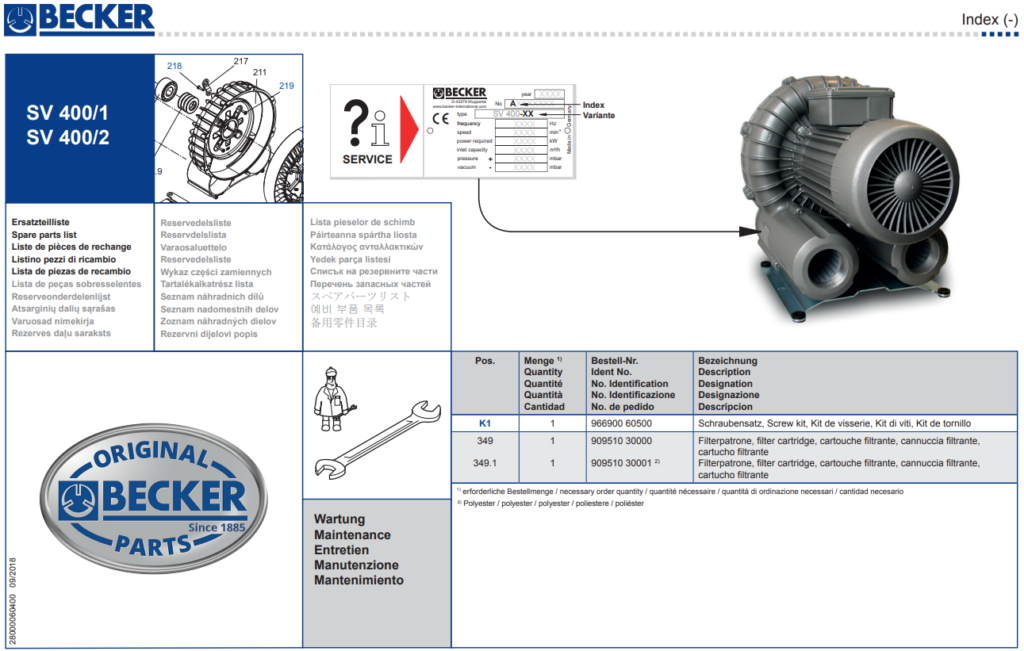May thoi khi SV400 1