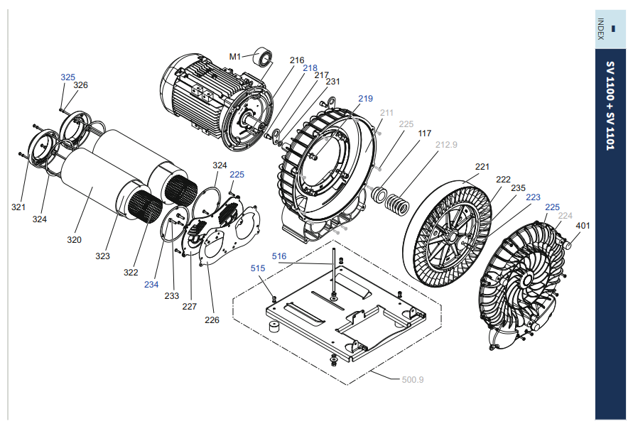 May thoi khi sv1100 1