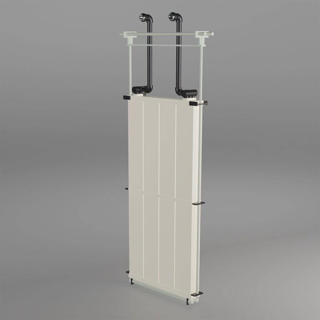 bộ trao đổi nhiệt bằng nhựa ngâm trong hoá chất dạng XL