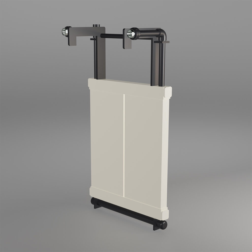 bộ trao đổi nhiệt dạng ống bằng nhựa ngâm trong hoá chất