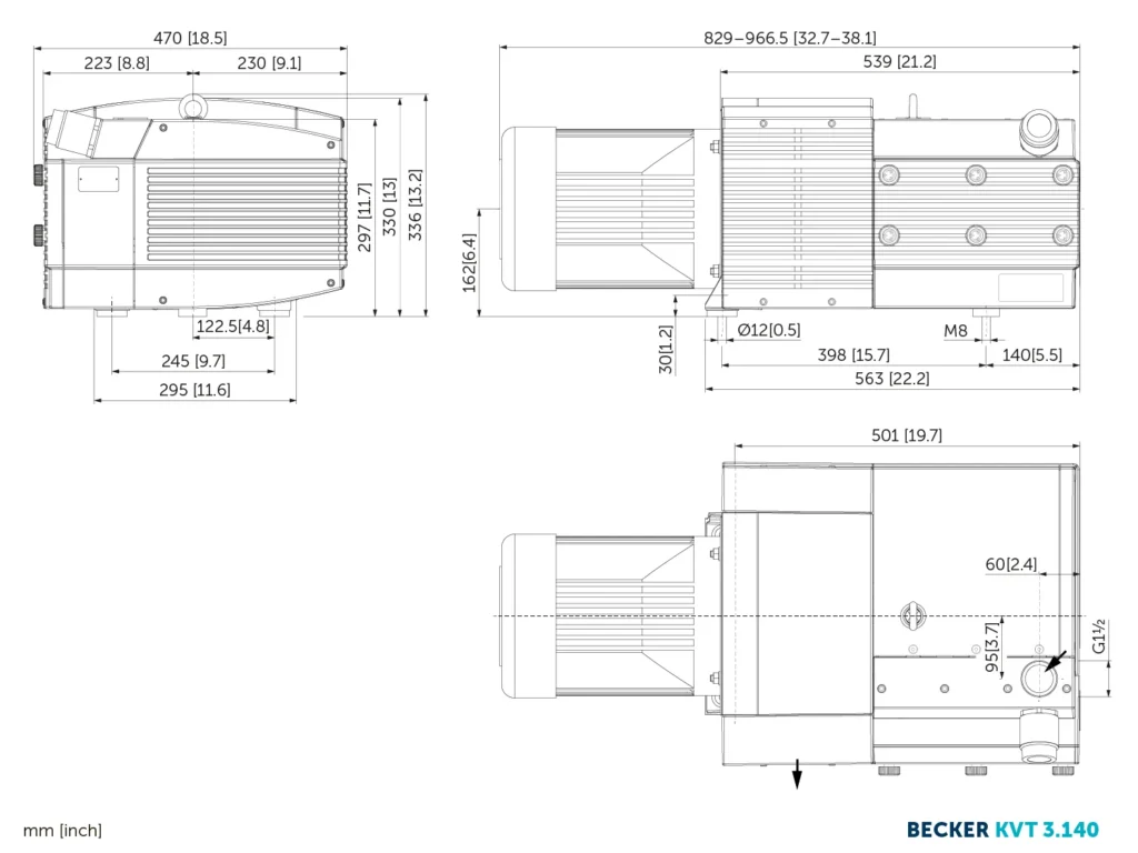 bom chan khong vong kho KVT3.140